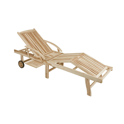 Artikelbild für Garden Pleasure Sonnenliege JAVA natur Holz, Artikelnummer 311128