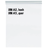 Artikelbild 1 für MAUL Klemmleiste 42,8 cm silber selbstklebend, 1 St., Artikelnummer 643089