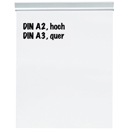 Artikelbild für MAUL Klemmleiste 42,8 cm silber selbstklebend, 1 St., Artikelnummer 643089