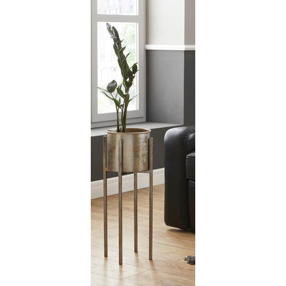 Artikelbild 3 für HAKU Möbel Pflanzenständer Dona 3 Metall, Ø 24,0 cm bronze rund, 4 St., Artikelnummer 650089