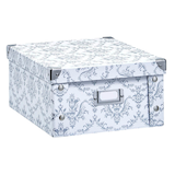 Artikelbild 1 für Zeller Aufbewahrungsbox 9,6 l weiß, vintage 26,0 x 31,0 x 14,0 cm, 1 St., Artikelnummer 348115