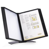 Artikelbild 1 für tarifold Sichttafelsystem EASY LOAD 434907 DIN A4 schwarz mit 10 St. Sichttafeln, 1 St., Artikelnummer 707796