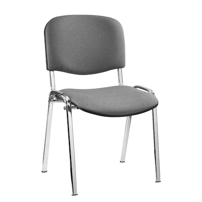 Artikelbild 2 für Nowy Styl Besucherstühle Iso ISO CR 1.3 C73 grau, gemustert Stoff, 4 St., Artikelnummer 104632