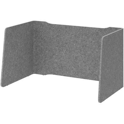 Artikelbild für HAMMERBACHER Akustik-Tischtrennwand, grau 114,0 x 60,5 cm, 1 St., Artikelnummer 743163