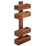 Artikelbild 1 für WOHNLING Zeitungsständer WL1.533 sheesham Holz, DIN A4, Artikelnummer 904892