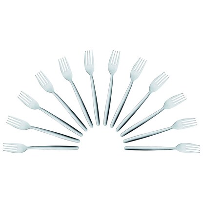 Artikelbild für TOP TABLE GMBH Gabeln Minora silber trowalisiert, 12 St., Artikelnummer 644546
