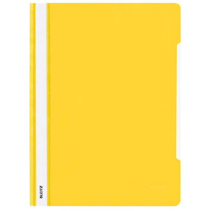 Artikelbild für LEITZ Schnellhefter 4191 Kunststoff gelb DIN A4, 1 St., Artikelnummer 300808