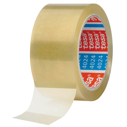 Artikelbild für tesa Packband 4024 transparent 75,0 mm x 66,0 m 1 St., Artikelnummer 593117