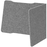 Artikelbild 1 für HAMMERBACHER Akustik-Tischtrennwand, grau 95,8/88,0 x 60,5 cm, 1 St., Artikelnummer 743197