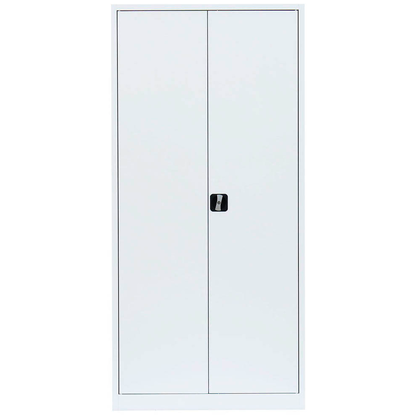 Artikelbild 2 für LÜLLMANN Stahlschrank 530367 signalweiß 4 Fachböden 92,5 x 60,0 x 195,0 cm, aufgebaut, 1 St., Artikelnummer 182818