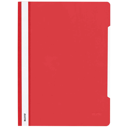 Artikelbild 2 für LEITZ Schnellhefter 4191 Kunststoff rot DIN A4, 25 St., Artikelnummer 285649