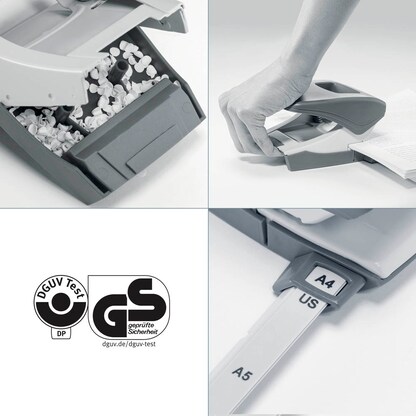 Artikelbild 5 für LEITZ Locher NeXXt 5008 WOW rot-metallic, 1 St., Artikelnummer 235079