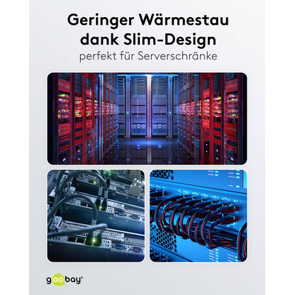 Artikelbild 8 für goobay RJ-45 Netzwerkkabel 7,5 m grau bis zu 10,00 Gbit/Sek. bis zu 500 MHz, 1 St., Artikelnummer 557466