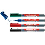 Artikelbild 1 für edding 361 Whiteboard-Marker farbsortiert 1,0 mm, 4 St., Artikelnummer 269443
