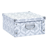 Artikelbild 1 für Zeller Aufbewahrungsbox 19,2 l weiß, vintage 33,0 x 40,0 x 17,0 cm, 1 St., Artikelnummer 348122