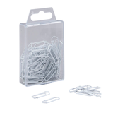 Artikelbild 1 für Gowi Büroklammern weiß lackiert, 100 St., Artikelnummer 790840