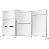 Artikelbild 1 für FRANKEN Trennwand ECO, doppelseitig, weiß 120,0 x 120,0 cm, 1 St., Artikelnummer 570650