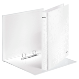 Artikelbild 1 für LEITZ WOW Ringbuch 2-Ringe perlweiß 4,0 cm DIN A4, 1 St., Artikelnummer 656959
