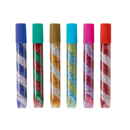 Artikelbild 4 für folia Glitter Glue SPIRAL BASIC Klebestifte 10,5 ml, 6 St., Artikelnummer 675841