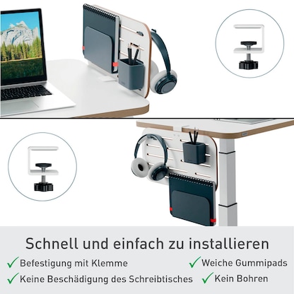 Artikelbild 10 für LEITZ Pegboard Anbau-Schreibtisch-Organizer weiß , 1 St., Artikelnummer 401537