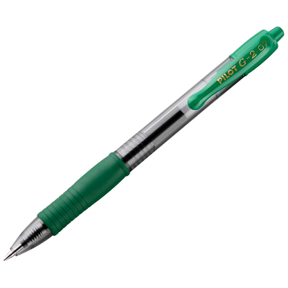 Artikelbild für PILOT G2 Gelschreiber grün/transparent 0,4 mm, Schreibfarbe: grün, 1 St., Artikelnummer 547455