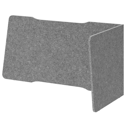 Artikelbild für HAMMERBACHER Akustik-Tischtrennwand, grau 127,5/120,0 x 60,5 cm, 1 St., Artikelnummer 743201