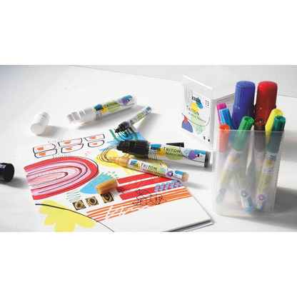 Artikelbild 14 für KREUL Triton Power Pack Acrylstifte farbsortiert 15,0 + 1,4 mm, 13 St., Artikelnummer 115549