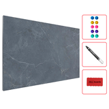 Artikelbild 1 für ALLboards Magnettafel 60,0 x 40,0 cm Marmor anthrazit, Artikelnummer 502298