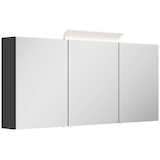 Artikelbild 1 für POSSEIK Spiegel mit Beleuchtung 140 grafit 140,0 x 17,0 x 62,0 cm, Artikelnummer 668267