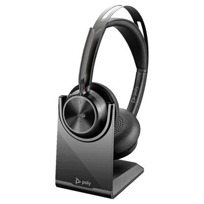 Artikelbild 2 für poly VoyagerFocus 2 UC Bluetooth-Headset schwarz, Artikelnummer 514769