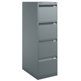 Artikelbild 1 für BISLEY Hängeregistraturschrank anthrazit 4 Schubladen 41,3 x 62,2 x 132,1 cm, 1 St., Artikelnummer 582135