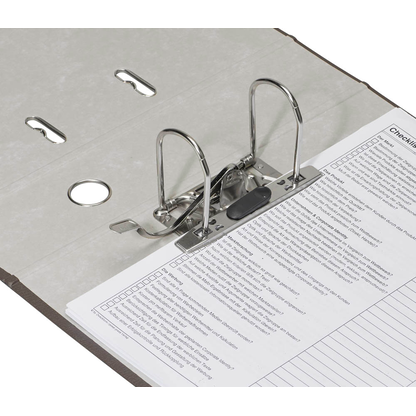 Artikelbild 2 für bene No.1 Power Ordner braun Kunststoff 8,0 cm DIN A4, 1 St., Artikelnummer 185173