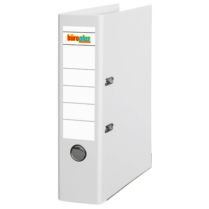 Artikelbild für büroplus Ordner weiß Kunststoff 8,0 cm DIN A4, 1 St., Artikelnummer 257105