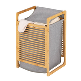 Artikelbild 1 für WENKO Wäschetruhe Bahari braun, grau, 1 St., Artikelnummer 530083