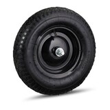 Artikelbild 1 für relaxdays Sackkarrenrad luftbereift schwarz Stahl Felgen, Achse 2,0 cm, Artikelnummer 644151