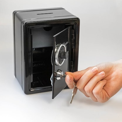 Artikelbild 7 für Idena Spardose Spartresor schwarz, 1 St., Artikelnummer 141026