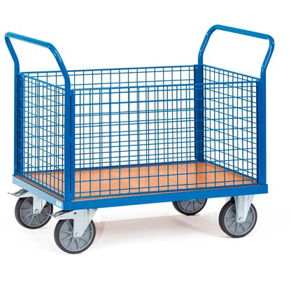 Artikelbild für fetra Gitterwagen 1553 blau 80,9 x 138,0 x 99,0 cm, Artikelnummer 746319