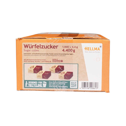 Artikelbild 3 für HELLMA Würfelzucker, 1000x4,4 g, Artikelnummer 771457