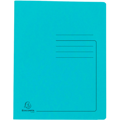 Artikelbild 2 für Exacompta Schnellhefter Karton hellblau DIN A4, 25 St., Artikelnummer 286676