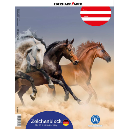 Artikelbild 6 für EBERHARD FABER Zeichenblock DIN A3 100 g/qm, 10 Blatt, 1 Block, Artikelnummer 707533