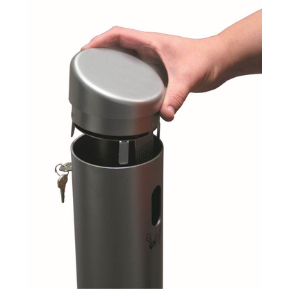 Artikelbild 3 für TKG Smoker Standaschenbecher silber, 1 St., Artikelnummer 407039