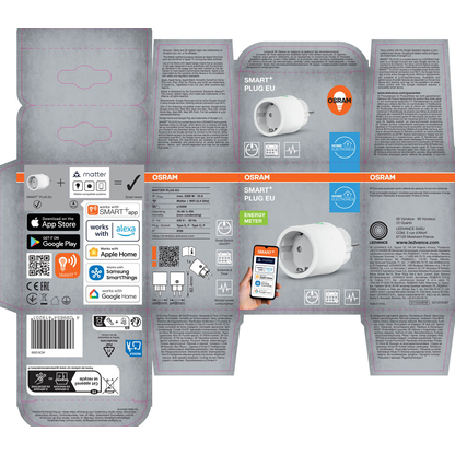 Artikelbild 5 für OSRAM SMART+ WIFI MATTER PLUG WLAN-Steckdose, 1 St., Artikelnummer 709778