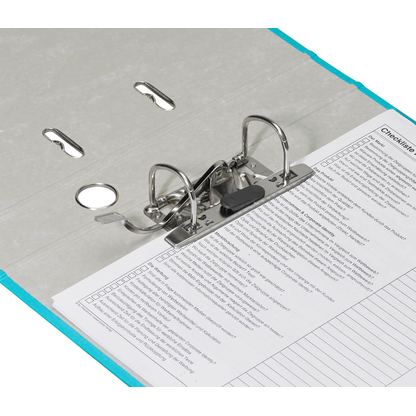 Artikelbild 2 für bene No.1 Power Ordner türkis Kunststoff 5,2 cm DIN A4, 1 St., Artikelnummer 185223