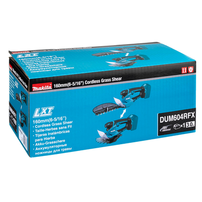 Artikelbild 9 für makita DUM604RFX Akku-Strauch- und Grasschere 18,0 V, mit 1 Akku, Artikelnummer 912845