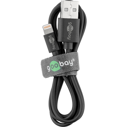 Artikelbild 4 für goobay Ladekabel mit Adapter schwarz, 12 Watt, Artikelnummer 720272