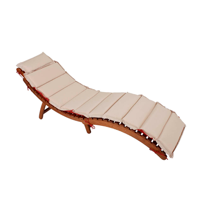 Artikelbild 2 für Garden Pleasure Sonnenliege NASSAU natur Holz, Artikelnummer 310977