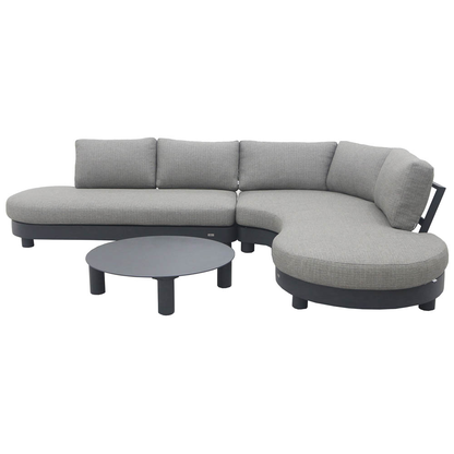 Artikelbild für BEST Loungegruppe Salerno anthrazit Kunststoff, Metall, 3-teilig, Artikelnummer 660286