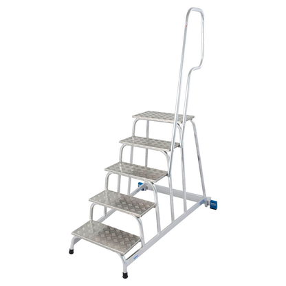 Artikelbild für KRAUSE Montagetritt STABILO silber 5 Stufen, H: 140,0 cm, Artikelnummer 567824