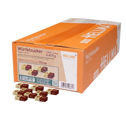 Artikelbild für HELLMA Würfelzucker, 1000x4,4 g, Artikelnummer 771457