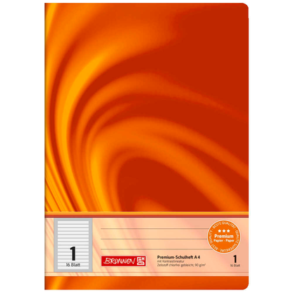 Artikelbild 2 für BRUNNEN Schulheft Vivendi Lineatur 1 liniert DIN A4 ohne Rand, 16 Blatt, 1 St., Artikelnummer 603664
